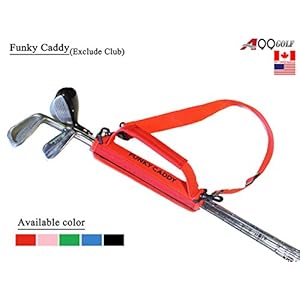 A99Golf C12 Funky Caddy Golf Bag Driving Range Carrier Sleeve Light Weight Red 1pc