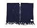 Knit Shawl Wrap for Women - Soul Young Ladies Fringe Knitted Poncho Blanket Cardigan Cape(One Size,Navy)