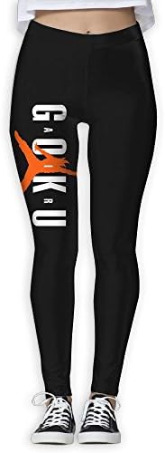 BabylLave Goku Women Printed Full-Length Yoga Workout Leggings For Running Outdoor Sports