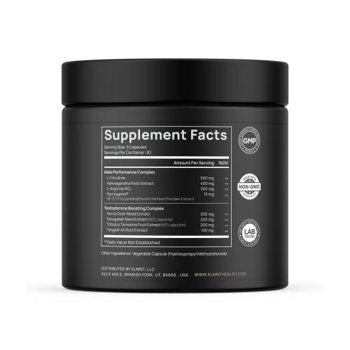 8X Testosterone Booster For Men — ELMNT