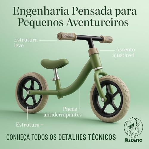 Bicicleta de Equilibrio Wild. Bicicleta Infantil Bebe Sem Pedal.