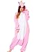 UBeauty Unisex-adult Kigurumi Onesie Unicorn Pajamas (L, Pink)