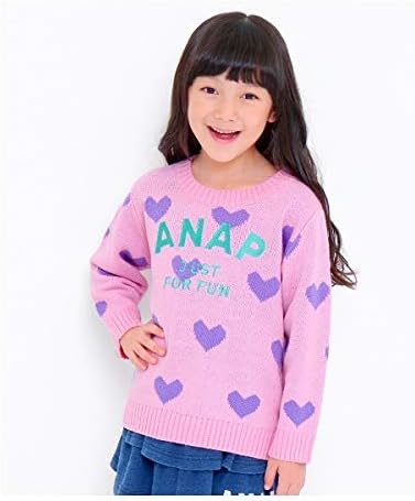 Amazon アナップキッズ ガール Anap Kids Girl 柄ニットtops セーター 通販