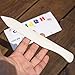 VENCINK Large Genuine Bone Folder Origami Craft Paper Creaser Crafting Folding Scoring Burnishing Creasing Scrapbooking Tools for Beginner DIY Bookbinding Supplies Leather Origami Paper Crafts