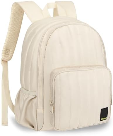 Amazon.com: G4Free Quilted Travel Backpack for Women College  display picture 3