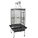 Epetlover 68 Inches Wrought Iron Rolling Large Bird Cages Play Top Parrot Cockatiel Parakeet Chinchilla Macaw Cockatoo Cage W/Stand Perch Pet Suppliesthumb 3
