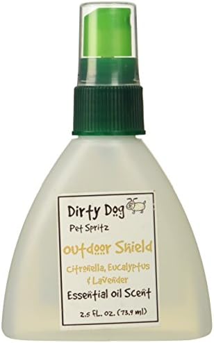 Naturally Pampered Dirty Dog Outdoor Shield Pet Spritz, 2.5-Ounce