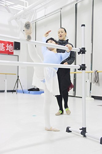 image for WYZworks Double Ballet Barre Yoga Stretch Dance Training Bar 4 feet - 