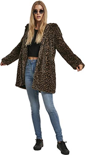 Urban Classics Ladies Leo Teddy Coat dames mantel - Image 5