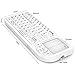 Rii RK700 2.4Ghz Ultra-Slim Wireless Keyboard and Mouse Combo Multimedia Compact Keyboard and Mouse for PC Laptop,Desktop,Raspberry Pi KODI HTPC XBMC MacBook Android TV Box Smart TV,Windows