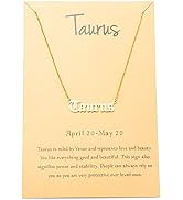 Old English Letter Aquarius Necklace 