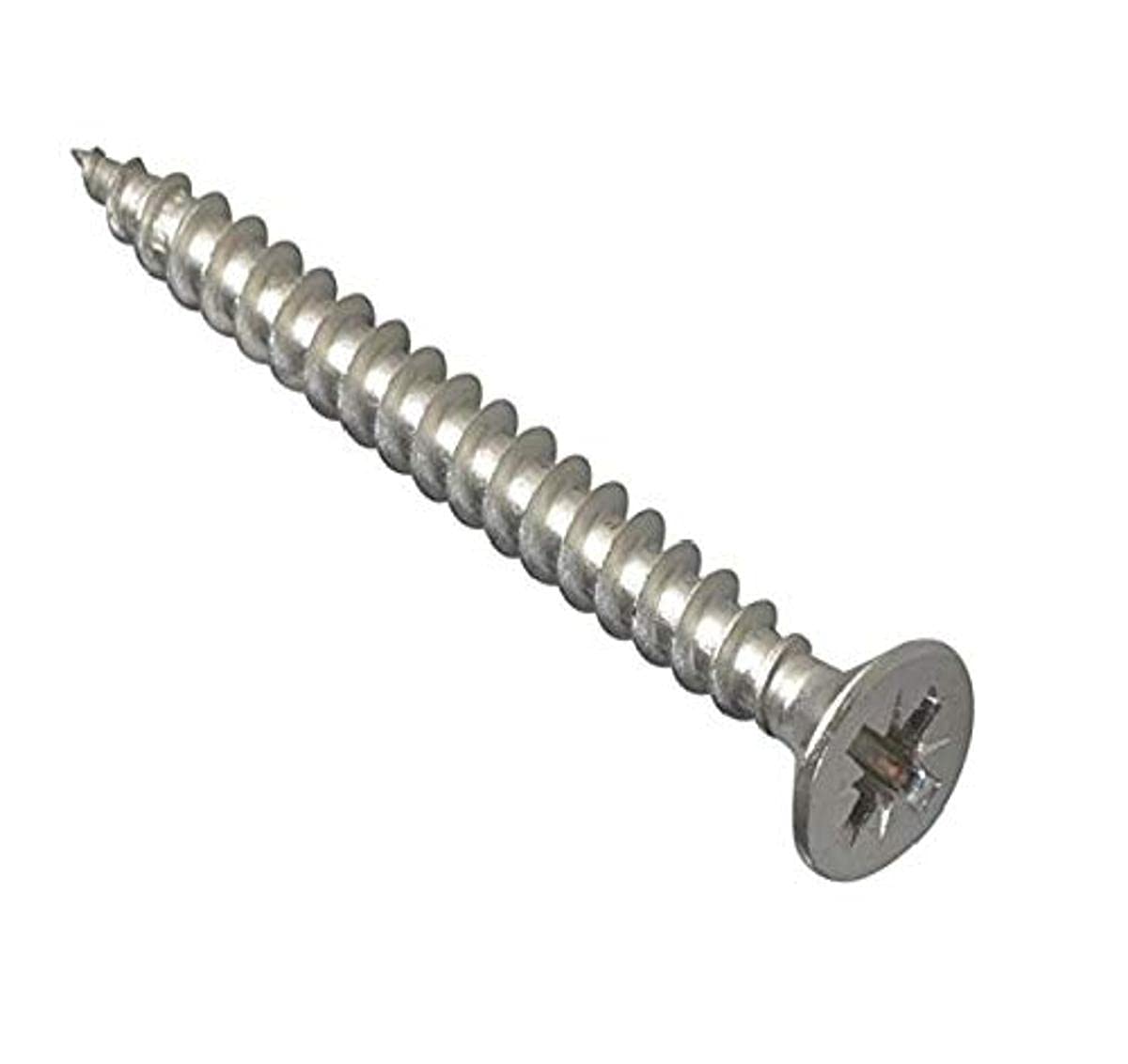 ForgeFix Multi-Purpose Single Thread Screws | 5.0 x 70mm | A2 Stainless Steel | Box 100 โ image 1