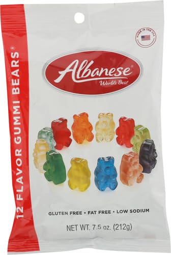 ALBANESE 12 FLAVOR GUMMI BEARS