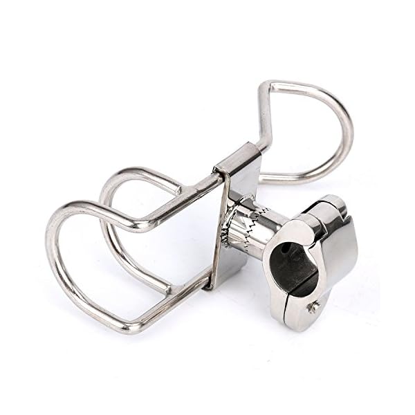 Amarine-made-Stainless-Rail-Mounted-Clamp-on-Rod-Holder-Double-Wire-Stainless-Steel-for-Fishing-Boat-Kayak