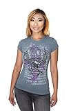 Harley-Davidson Womens Takeoff 110th Anniversary Eagle Light Blue Shirt