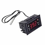 NJPOWER W1218 Digital Thermostat DC12V Temperature