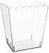 Medium Scalloped Plastic Container - 6