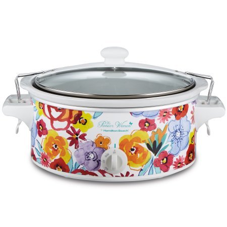 Pioneer Woman Flea Market Portable Slow Cooker 6 Quart