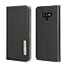 BENTOBEN Genuine Leather Wallet Case for Galaxy Note 9, Heavy Duty Rugged Protective Phone Case Cover with Flip Kickstand Credit Card Slot Cash Holder for Samsung Galaxy Note 9, Black