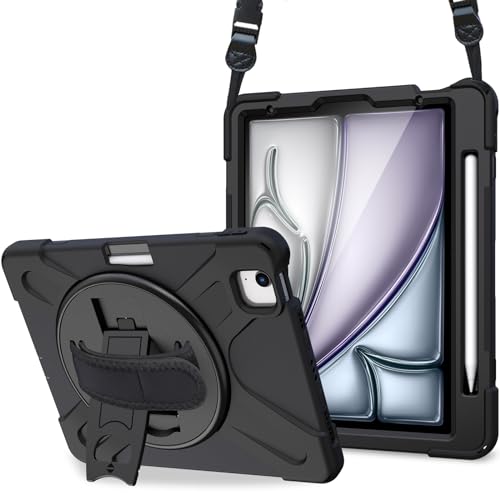 ProCase Rugged Case for iPad Air 11 inch (M2) 2024/ Air 5th / 4th Gen 10.9