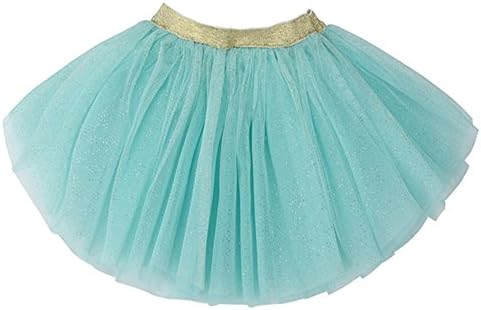 WGOODTECK Newborn Infant Baby Girls Super Soft Glitter Sparkle Tulle Tutu Skirt