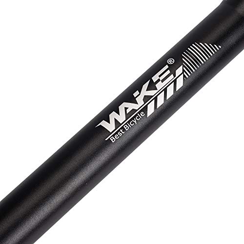 Litetop SeatPost 27.2 350mm Bike Seat Post Suitable for Most Bicycle Mountain Bike Road Bike MTB MTN BMX (Aluminum Alloy, Black)