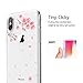 Xawy 3A11PS0192 ESR Case Compatible for IPhone X/XS, Cherry Blossoms Soft Cute Cartoon Pattern Design TPU Protective Cover for IPhone 5.8