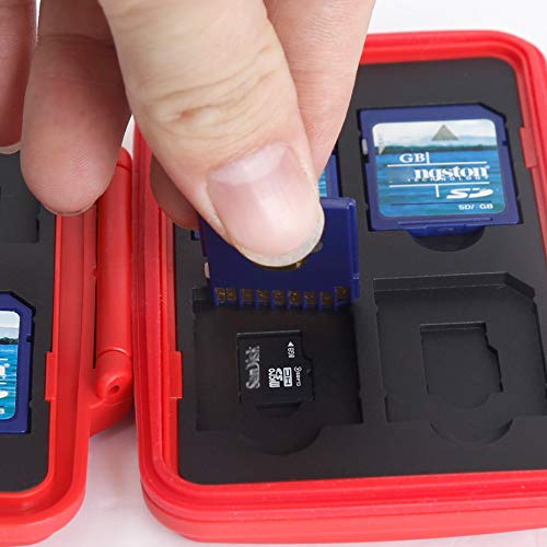 SD Card Holder Case Hunter, SKOLOO Weatherproof Micro SD Card Case