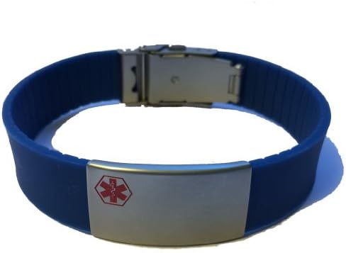 Emergency Medical ID Sport Bracelet (Includes Free Personal Engraving)