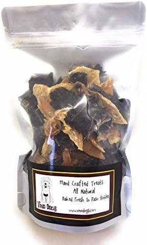 Vino Dog Jerky Bites for Small Dogs and Training (Combo, 4oz) Hand Crafted in the USA Only Ingredients are Locally Sourced London Broil and Locally Sourced Boneless Skinless Chicken Breast