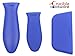 Silicone Hot Handle Holders 3-Pack Mix (Blue)