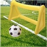 Official Costumes Inflatable Soccer Goal with Ball