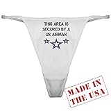 CafePress Thong - AREA SECURED US AIRMAN Classic Thong