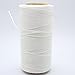 284yrd White Leather Sewing Waxed Thread 150D 1mm Leather Hand Stitching 125g