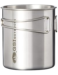 GSI Outdoors Glacier taza vaso de acero inoxidable