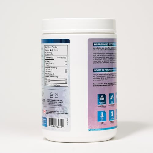 Believe Supplements Protein Refresher (25 servings) - Revolutionary Juice-Type Whey Protein Powder Alternative for Fitness, Bodybuilding, Gym, or for bigger protein intake - Enjoy with Ice or Chilled Water for Superior Taste (25 servings, Strawberry Lemonade)
