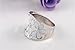 Fashion Month Womens Elegant Enamel Flower White Gold Band Bloom Petal Platinum Wedding Engagement Ring Crystal Inlay