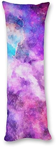 Yiuejiu Starry Sky Body Pillow Cover Decorative Pillowcase 20x54 Inch
