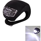 niceeshop(TM) Innovative Waterproof Silicone Wrap-around Rear Bicycle Light/Flashlight