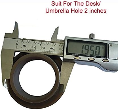 2 Inch Clear Do4u Patio Table Umbrella Hole Ring Plug Cover For Parasol And Table Set Garden Outdoors Parasol Stands Bases