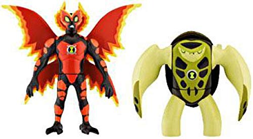 Ben 10 Alien Creation Chamber Mini Figure 2Pack Ultimate Big Chill Terraspin