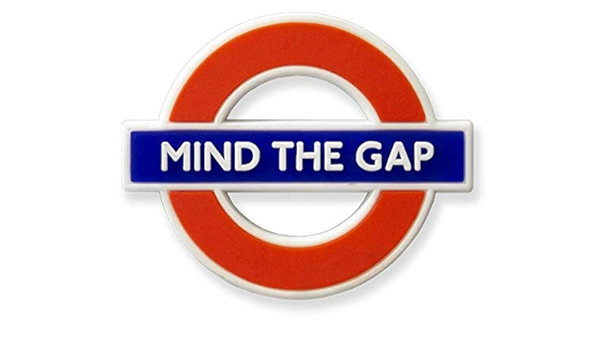 GWC London Underground Mind The Gap - Imán para nevera (goma ...
