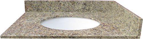 NGY VAT-NEWVENETIANGOLD37 Vanity Top &amp; Sink Natural Stone, 37" L