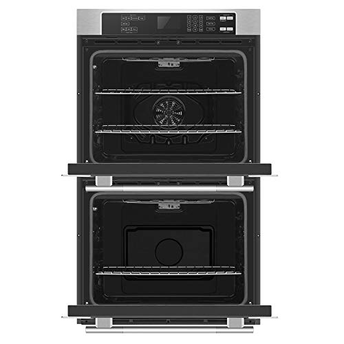 Empava 30 in Electric Double Wall Ovens Built-in Self-cleaning Convection Fan Touch Control EMPV-30WO02, Stainless Steel - Thumbnail 2