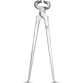 Equine Care Farrier Hoof Nippers for Horses, 14 Inch, Donkey &amp; Cattle | Drop-forged, heat-treated chrome vanadium steel; 10&ndash;15 inch sizes