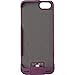Platinum - External Battery Case for Apple® iPhone® 5 and 5s - Purple
