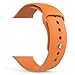 MoKo Apple Watch Band Series 1 Series 2, Soft Silicone Replacement Sports Band for 42mm Apple Watch 2015 & 2016 All Models, Grapefruit (Not fit 38mm Versions)