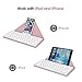 Fintie Carry Case Compatible with Apple Magic Keyboard with Touch ID (MK293LL/A) & Magic Keyboard (MLA22LL/A, MK2A3LL/A), Slim Stand Cover Working w/iPhone, iPad, iPad Pro/Air/Mini & iMac, Rose Gold