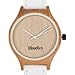 Woodies White Bamboo Wood Watch