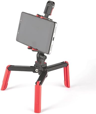 Flexible Adjustable Cell Phone Stand, 3-in- 1 Universal Tripod Stand Holder for iPhone X 8 7 6 5 5c 5s 4 4s Samsung Galaxy S8 S7 S6 S5 S4, Tripod Stand Holder for SLR Camera